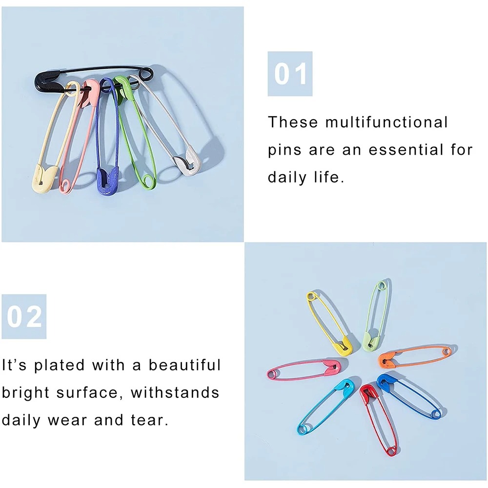 10/50/100pcs ความปลอดภัย Pins  - Sewing Label บทวิจารณ์และราคา