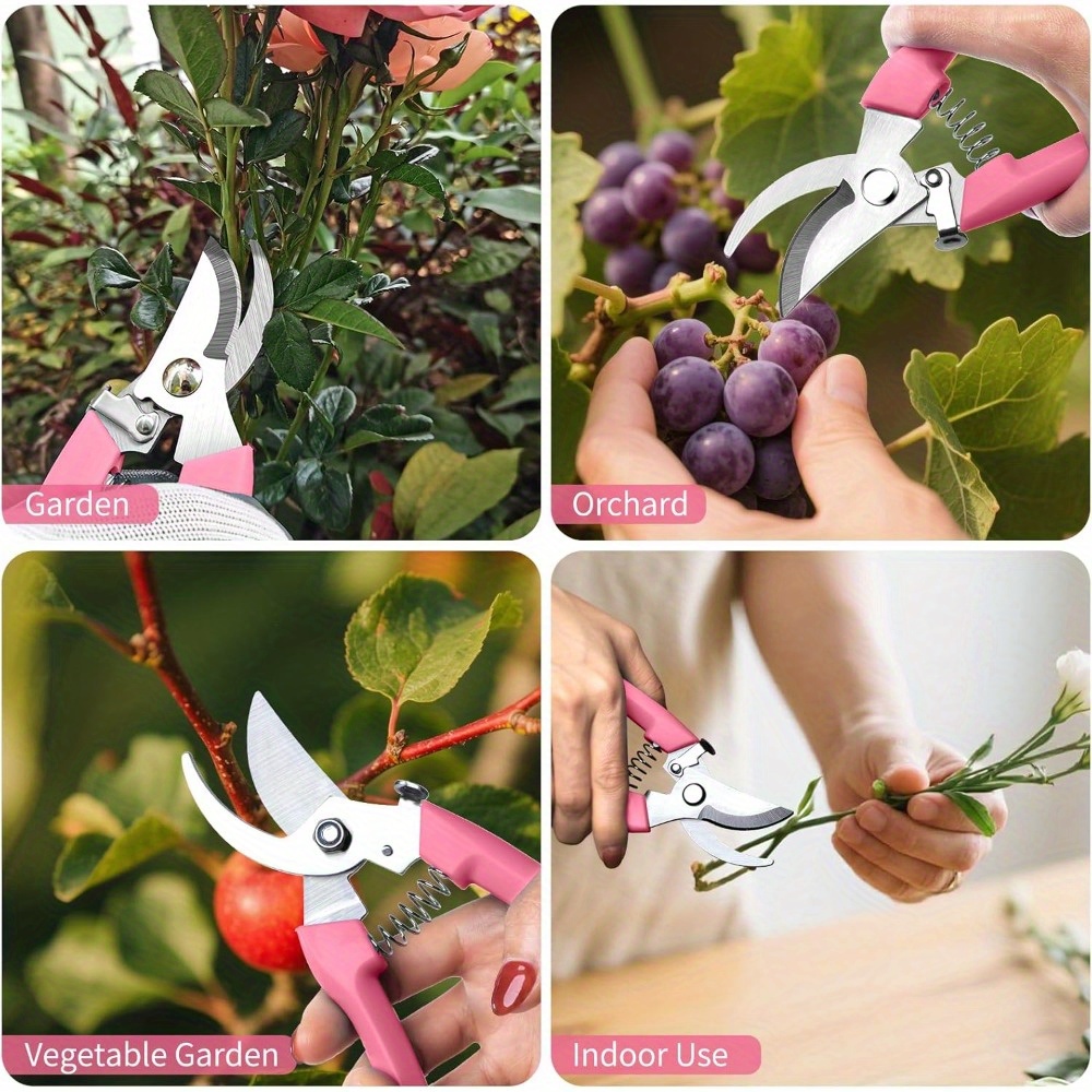 กรรไกรตัดดอกไม้ 2 ชิ้น (สีชมพู - Pinking Shear Blade บทวิจารณ์และราคา