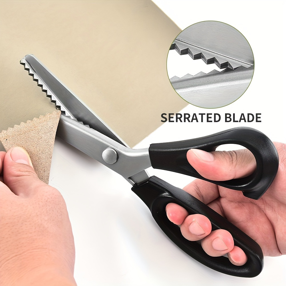 กรรไกรตัดผ้าแบบมืออาชีพ ใบมีดห - Pinking Shear Blade บทวิจารณ์และราคา