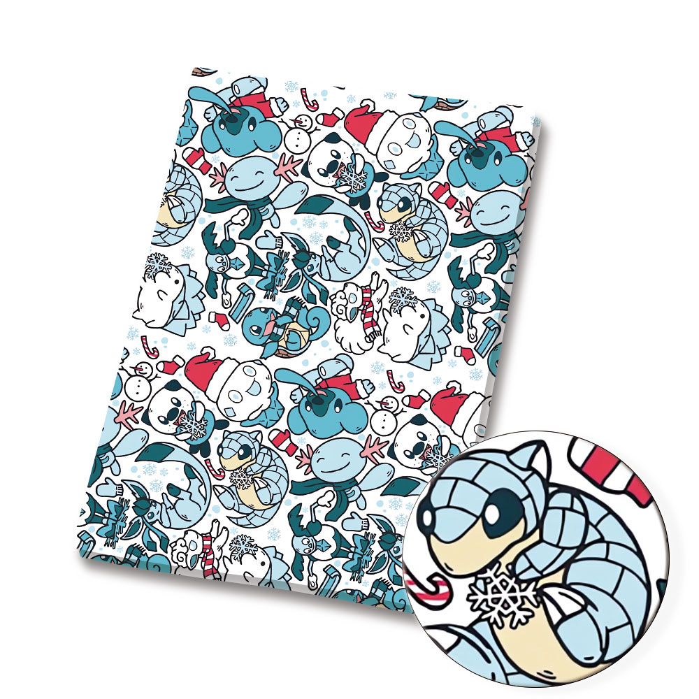 Pokemon การ์ตูน Fabric140*50 ซ - Sewing Production บทวิจารณ์และราคา