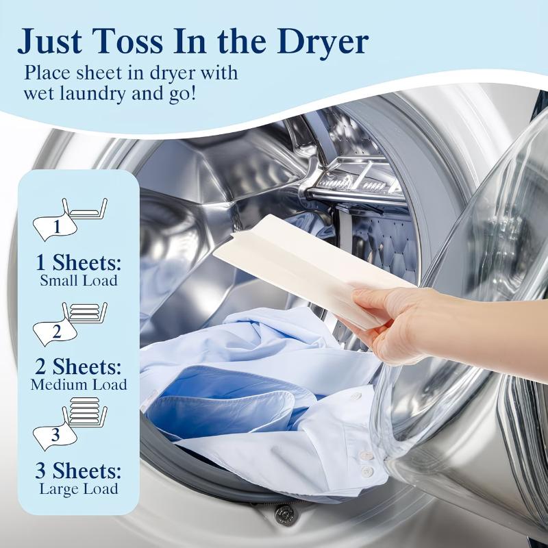 อุปกรณ์ซักผ้าในครัวเรือน 1 กล่ - Fabric Softener Sheet บทวิจารณ์และราคา