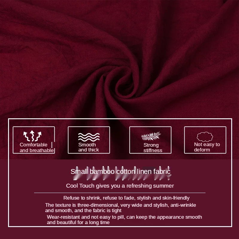 ไม้ไผ่บางผ้าลินินผ้าฝ้ายผ้าโดย - Vintage Sewing Textile บทวิจารณ์และราคา