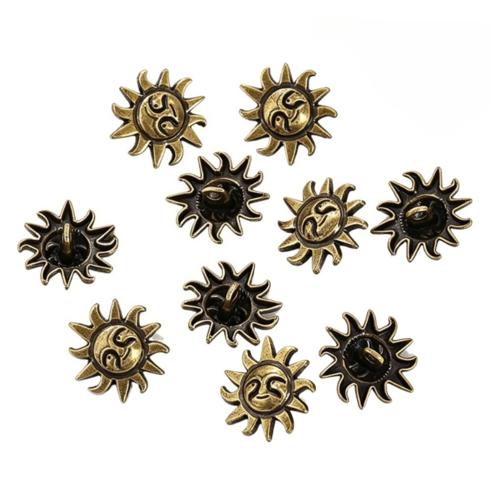 กระดุมโลหะรูปพระอาทิตย์ 10 ชิ้ - Button Hole Cutter บทวิจารณ์และราคา