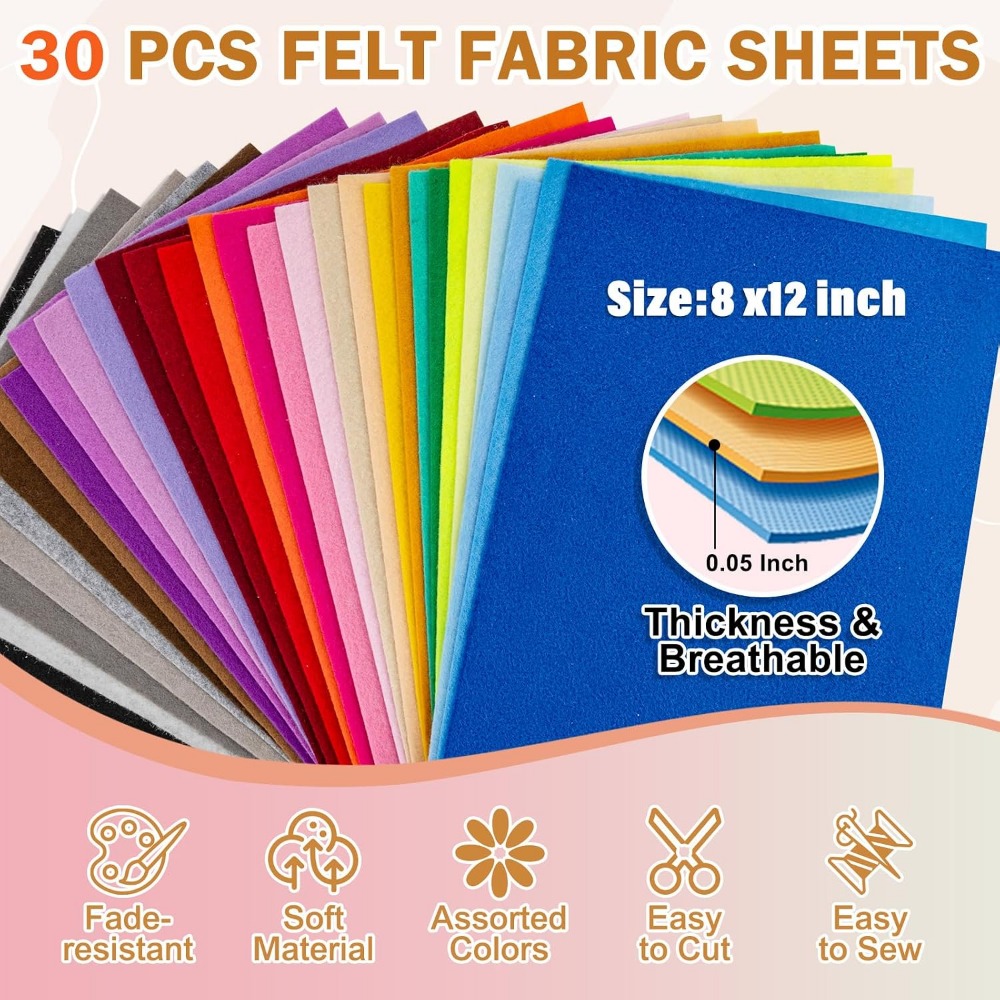 แผ่นผ้าสักหลาดนุ่ม 30 ชิ้น ขนา - Fabric Softener Sheet บทวิจารณ์และราคา