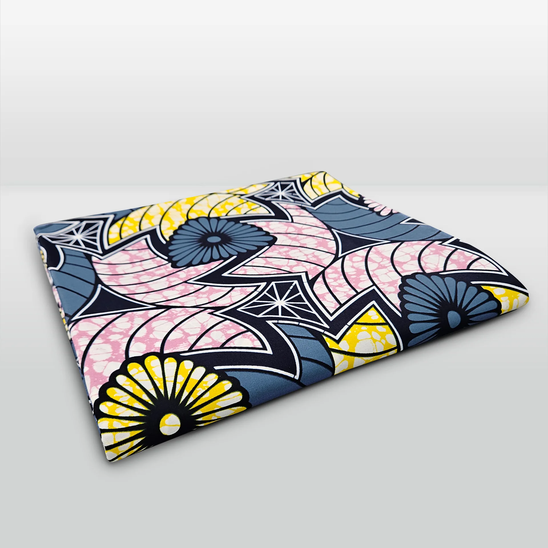 ผ้าฝ้ายพิมพ์ลายแอฟริกันแบบแว็ก - Sewing Batik Fabric บทวิจารณ์และราคา