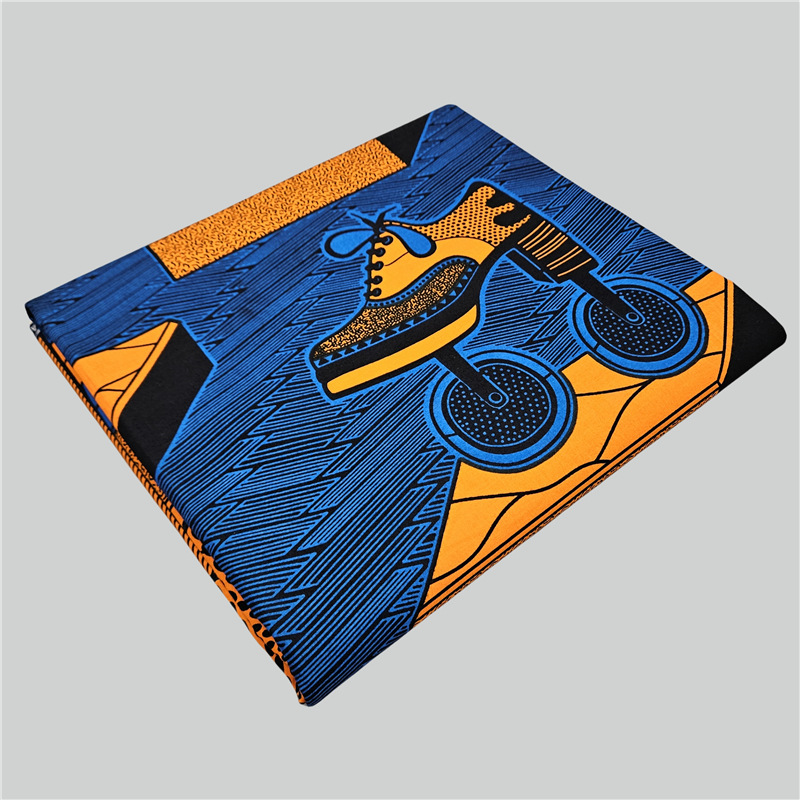 ผ้าฝ้ายพิมพ์ลายแอฟริกันแบบนามธ - Sewing Batik Fabric บทวิจารณ์และราคา