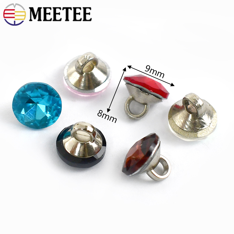 Meetee 20/50Pcs 9มม.ปุ่ม Rhine - Button Hole Cutter บทวิจารณ์และราคา