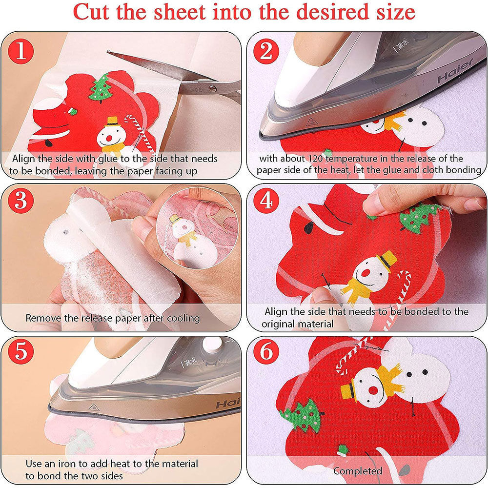 แผ่นกาวรีดติดผ้าแบบสองด้าน ขนา - Fabric Softener Sheet บทวิจารณ์และราคา