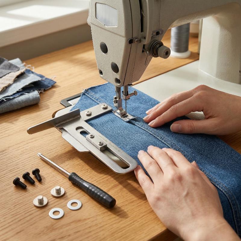 ชุดตีนผีเย็บซิกแซกแบบสามเข็มห้ - Sewing Zigzag บทวิจารณ์และราคา